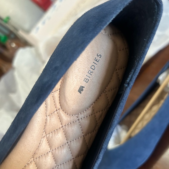 Brand new pair of suede Birdies “The Goldfinch” in Indigo - Picture 5 of 7
